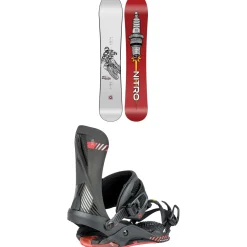 Nitro Alternator Snowboard + Phantom + Snowboard Bindings 2025- Snowboards With Bindings|Snowboard Packages