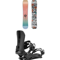 Nitro Alternator x Volcom Snowboard + One Snowboard Bindings 2025- Snowboards With Bindings|Snowboard Packages