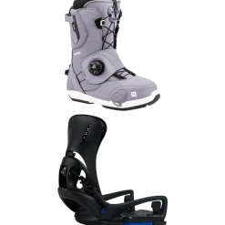 Nitro Cave Step On TLS Snowboard Boots + Burton Step On Escapade EST Snowboard Bindings - Women's 2025- Step On Packages|Snowboard Packages