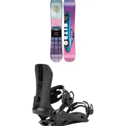 Nitro Cheap Thrills Snowboard + One Snowboard Bindings 2025- Snowboards With Bindings|Snowboard Packages