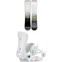 Nitro Fate Snowboard + Poison Snowboard Bindings - Women's 2025- Snowboards With Bindings|Snowboard Packages