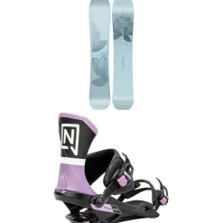 Nitro Karma Snowboard + Team Pro Snowboard Bindings - Women's 2025- Snowboards With Bindings|Snowboard Packages
