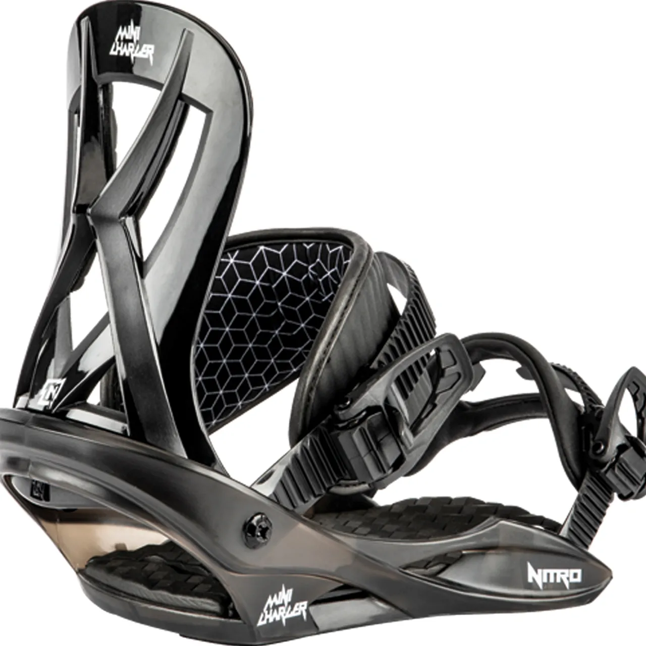 Nitro Mini Charger Snowboard Bindings - Kids 2025- Snowboard Bindings