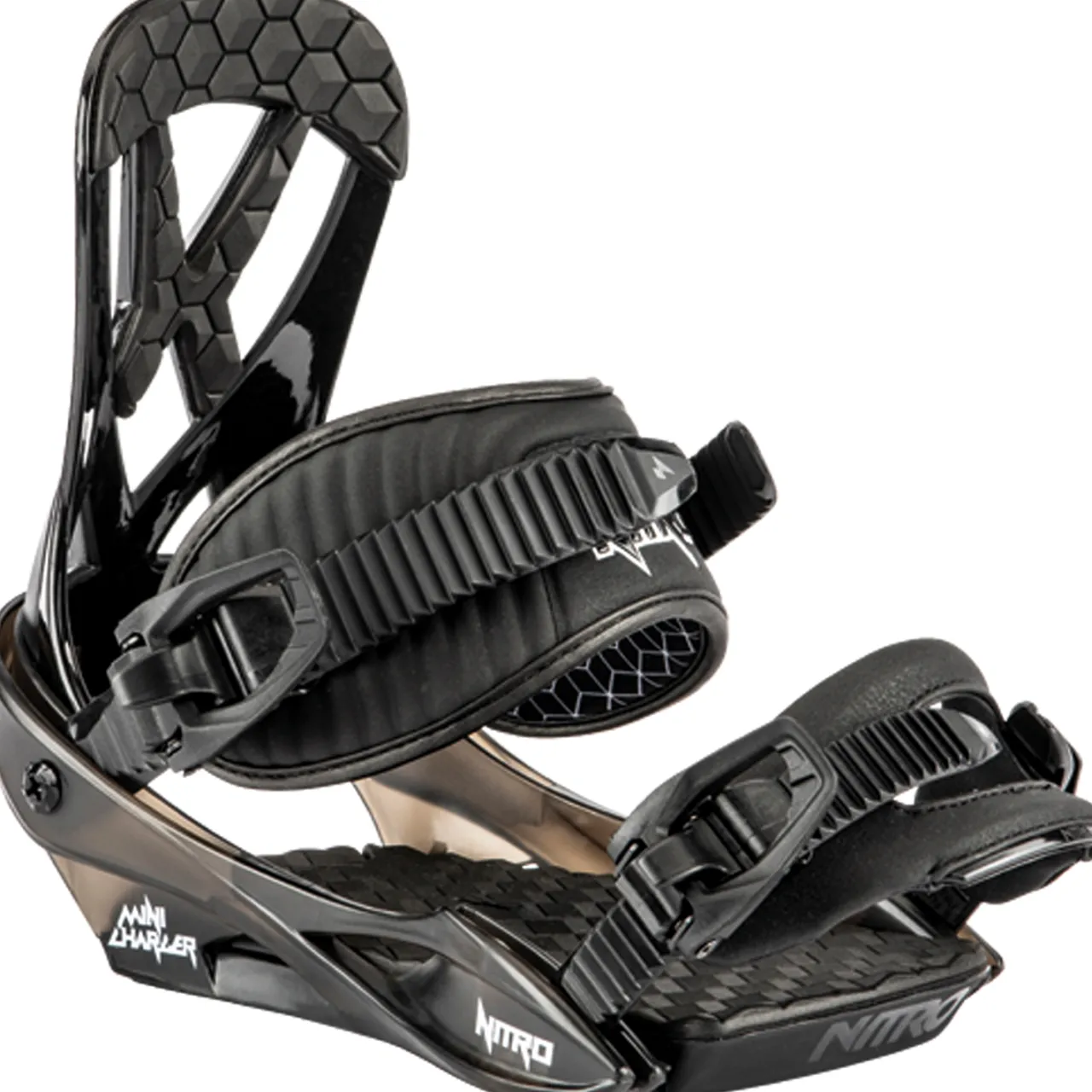 Nitro Mini Charger Snowboard Bindings - Kids 2025- Snowboard Bindings