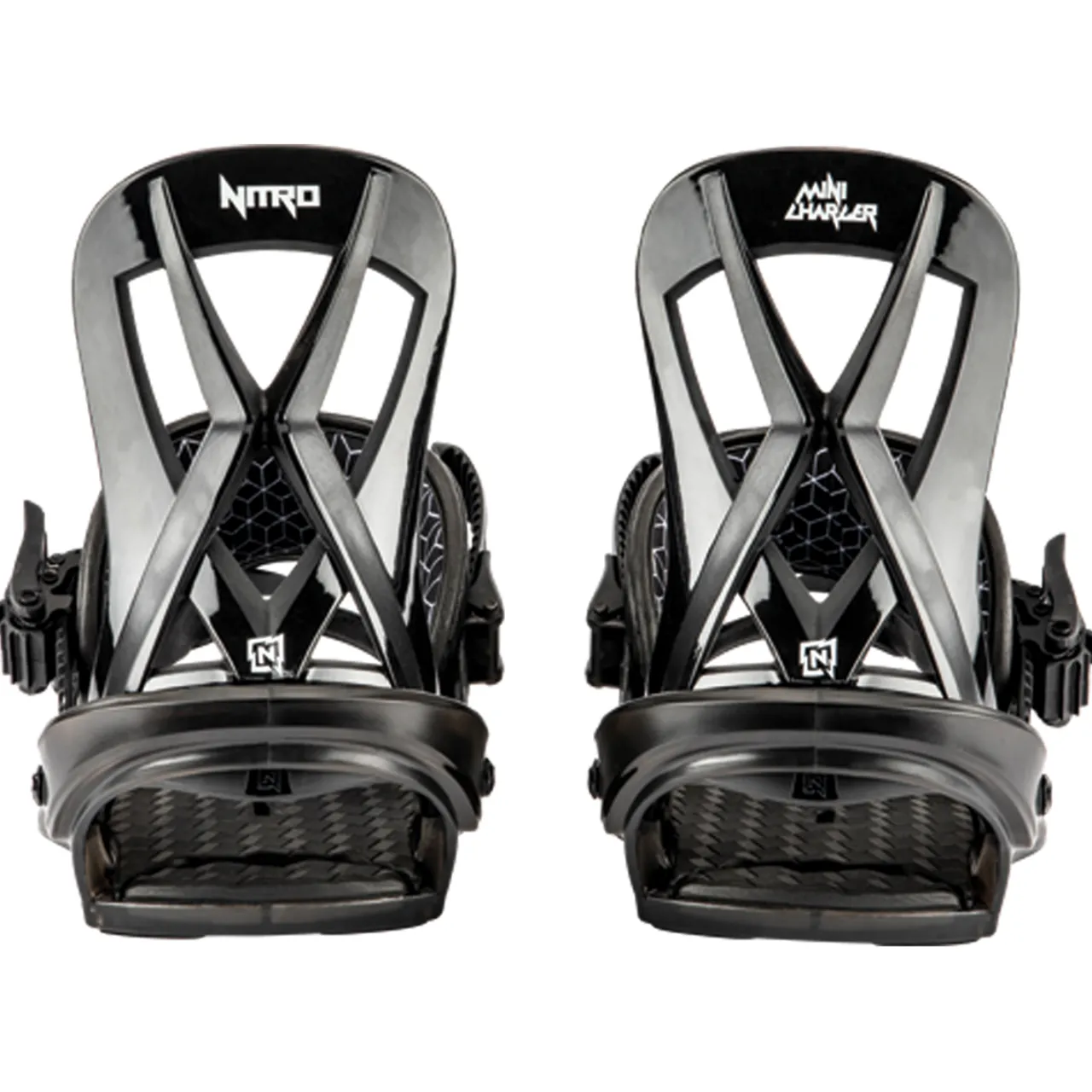 Nitro Mini Charger Snowboard Bindings - Kids 2025- Snowboard Bindings