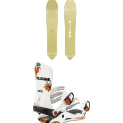 Nitro Pow Snowboard + Phantom Snowboard Bindings 2025- Snowboards With Bindings|Snowboard Packages
