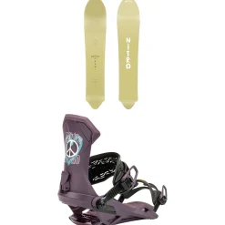 Nitro Pow Snowboard + Team Snowboard Bindings 2025- Snowboards With Bindings|Snowboard Packages