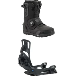 Nitro Profile Step On TLS Snowboard Boots + Burton Step On Splitboard Bindings 2025- Step On Packages|Snowboard Packages