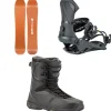 Nitro Slash Snowboard + Team Snowboard Bindings  + Team Lace Snowboard Boots 2025- Snowboards, Bindings & Boots|Snowboard Packages