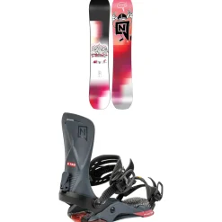 Nitro Team Pro x Marcus Kleveland Snowboard + Phantom Snowboard Bindings 2025- Snowboards With Bindings|Snowboard Packages