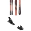 Nordica Santa Ana 104 Unlimited Skis - Women's + Salomon Strive 12 GW Ski Bindings 2024- Skis With Bindings|Skis With Bindings
