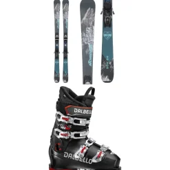 Nordica SUV 84 + TP2 Compact FDT Ski Bindings + Dalbello Veloce Max 75 Ski Boots 2024- Skis, Boots & Bindings|Skis With Bindings