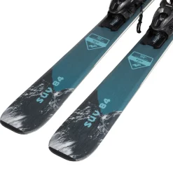 Nordica SUV 84 + TP2 Compact FDT Ski Bindings + Dalbello Veloce Max 75 Ski Boots + evo Refract Ski Poles 2024- Skis, Boots, Bindings & Poles|Skis With Bindings