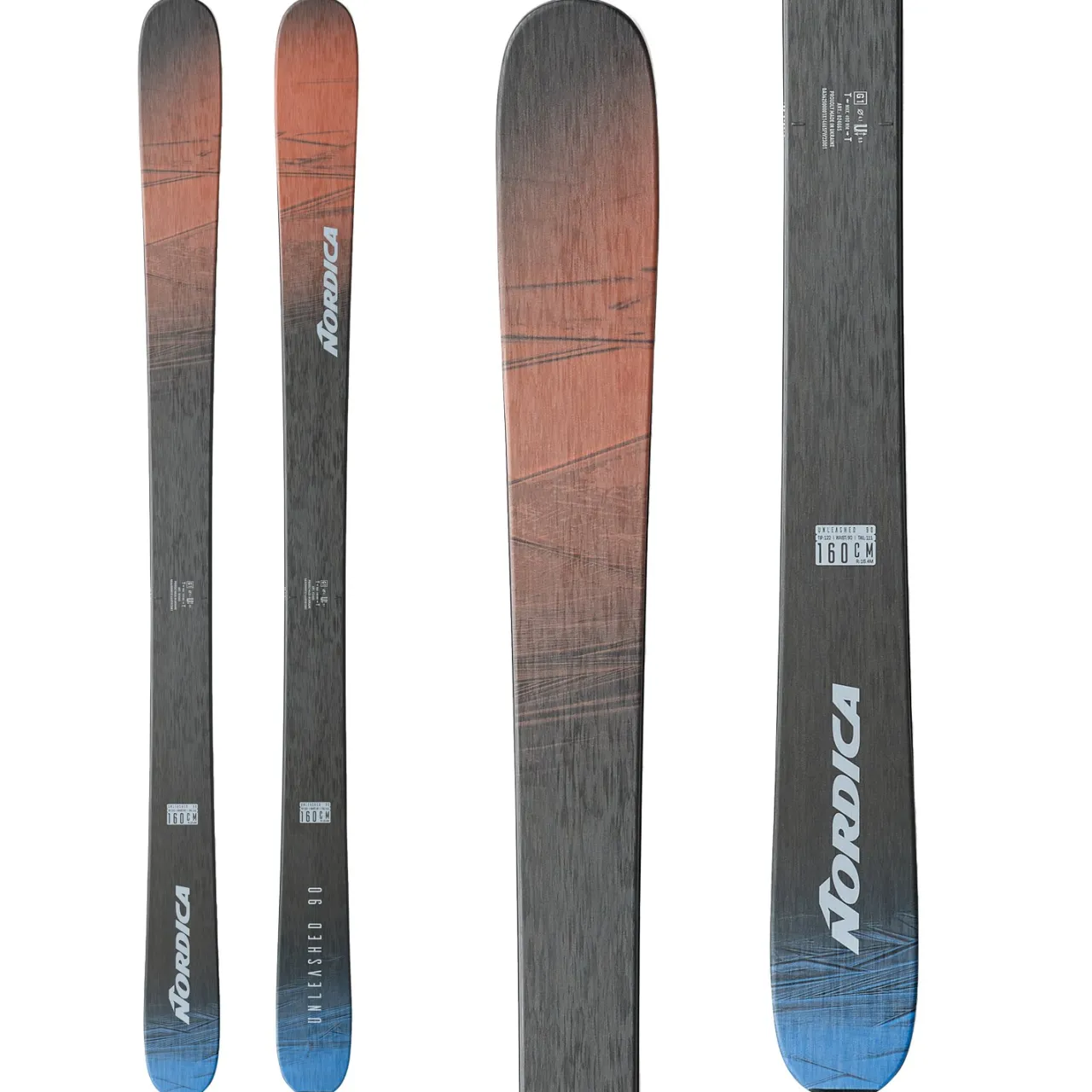 Nordica Unleashed 90 Ice Skis 2024- Skis
