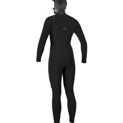O'Neill 5/4 Hyperfreak Chest Zip Hooded Wetsuit - Women's- Full|Wetsuits