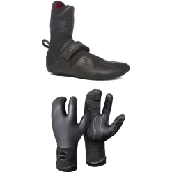 O'Neill 5mm Psycho Tech RT Wetsuit Boots + 5mm Psycho Tech Lobster Gloves- Wetsuit Kits