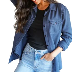 Outerknown Chroma Blanket Shirt - Women's-Women Casual Clothing|Tops & Shirts