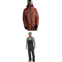 Oyuki Goshiki YamaPro 3L Jacket + Bibs- Snow Clothing|Jacket & Pant Sets