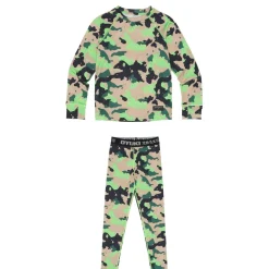 Oyuki Hitatech Long-Sleeve + Pants - Kids' 2023-Kids Girls Snow Clothing|Boys Snow Clothing