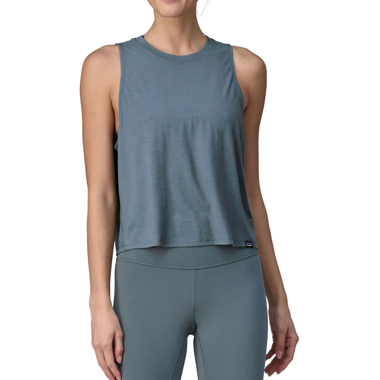 Patagonia Cap Cool Trail Cropped Tank Top - Women's-Women Casual Clothing|T-Shirts & Tank Tops