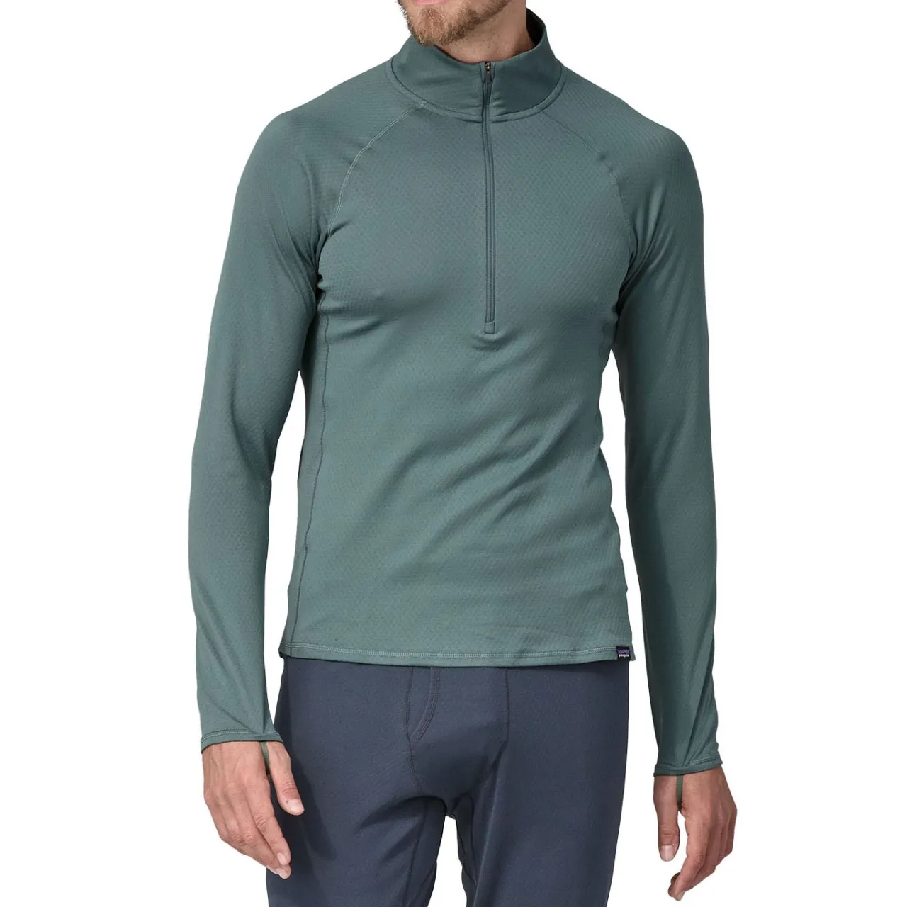 Patagonia Capilene® Midweight Zip-Neck Top - Men's- Base Layers|Snow Clothing