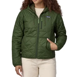 Patagonia Diamond Quilted Bomber Hoodie - Women's-Women Snow Clothing|Casual Clothing