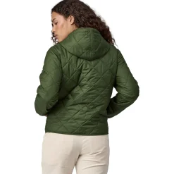 Patagonia Diamond Quilted Bomber Hoodie - Women's-Women Snow Clothing|Casual Clothing