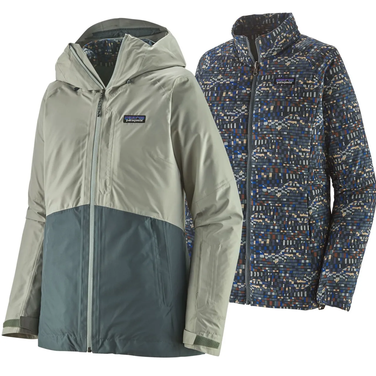 Patagonia 3-in-1 Powder Town Jacket - Women's-Women Snow Clothing|Insulated & Puffer Jackets