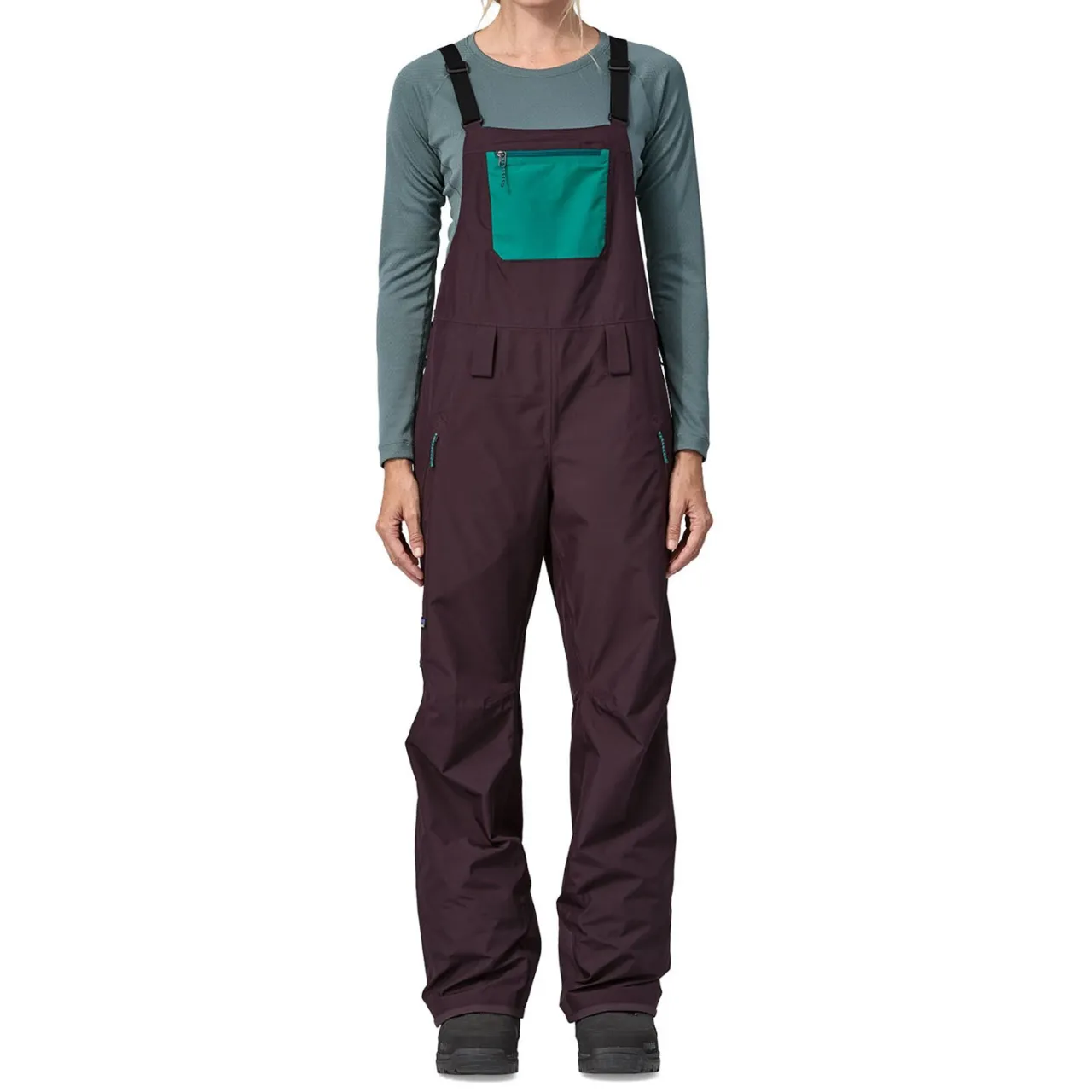 Patagonia Powder Town Bibs - Women's-Women Snow Clothing|Snowboard Pants & Bibs