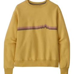 Patagonia Ridge Rise Stripe Uprisal Crew Sweater - Women's-Women Casual Clothing|Sweaters