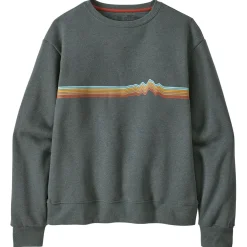 Patagonia Ridge Rise Stripe Uprisal Crew Sweater - Women's-Women Casual Clothing|Sweaters