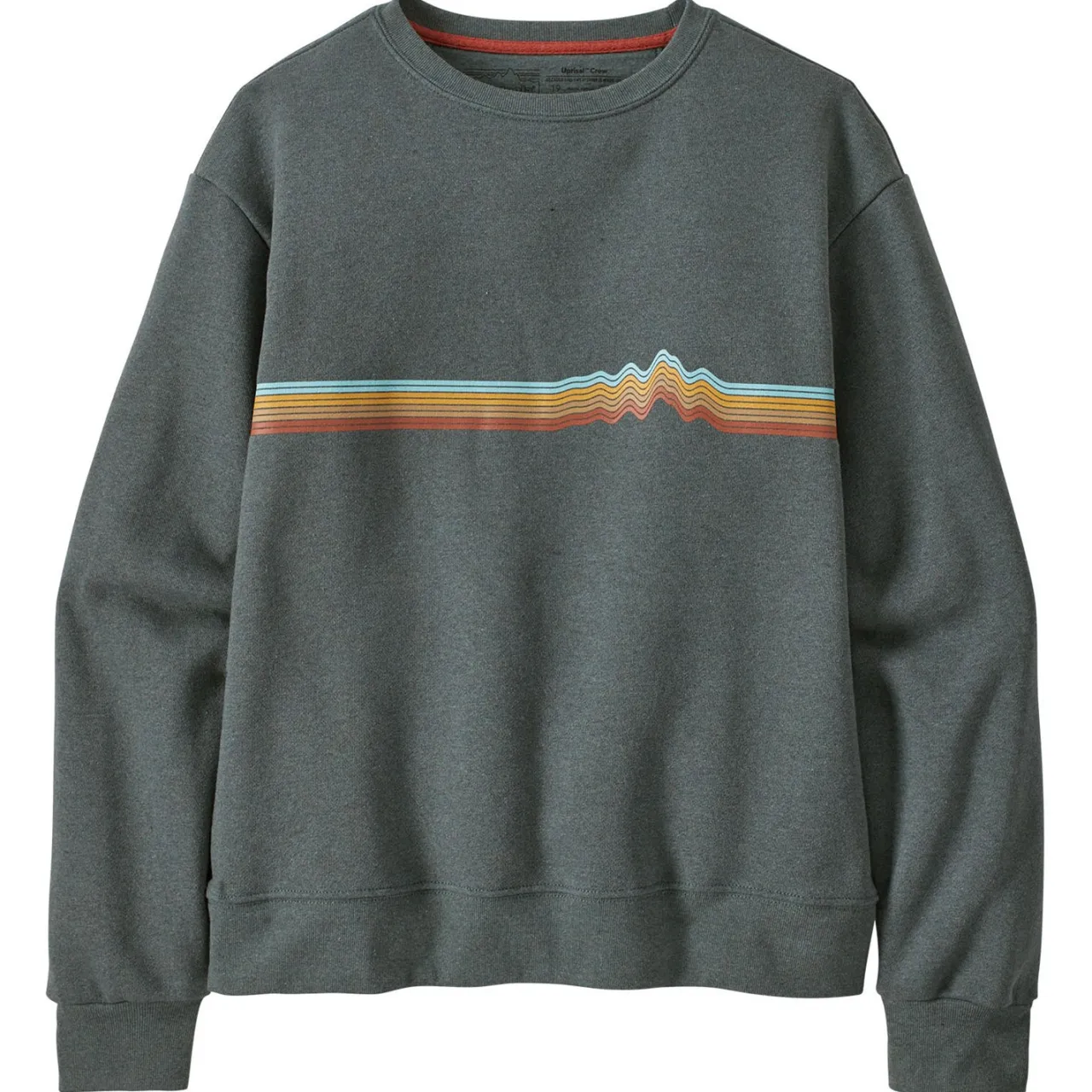 Patagonia Ridge Rise Stripe Uprisal Crew Sweater - Women's-Women Casual Clothing|Sweaters