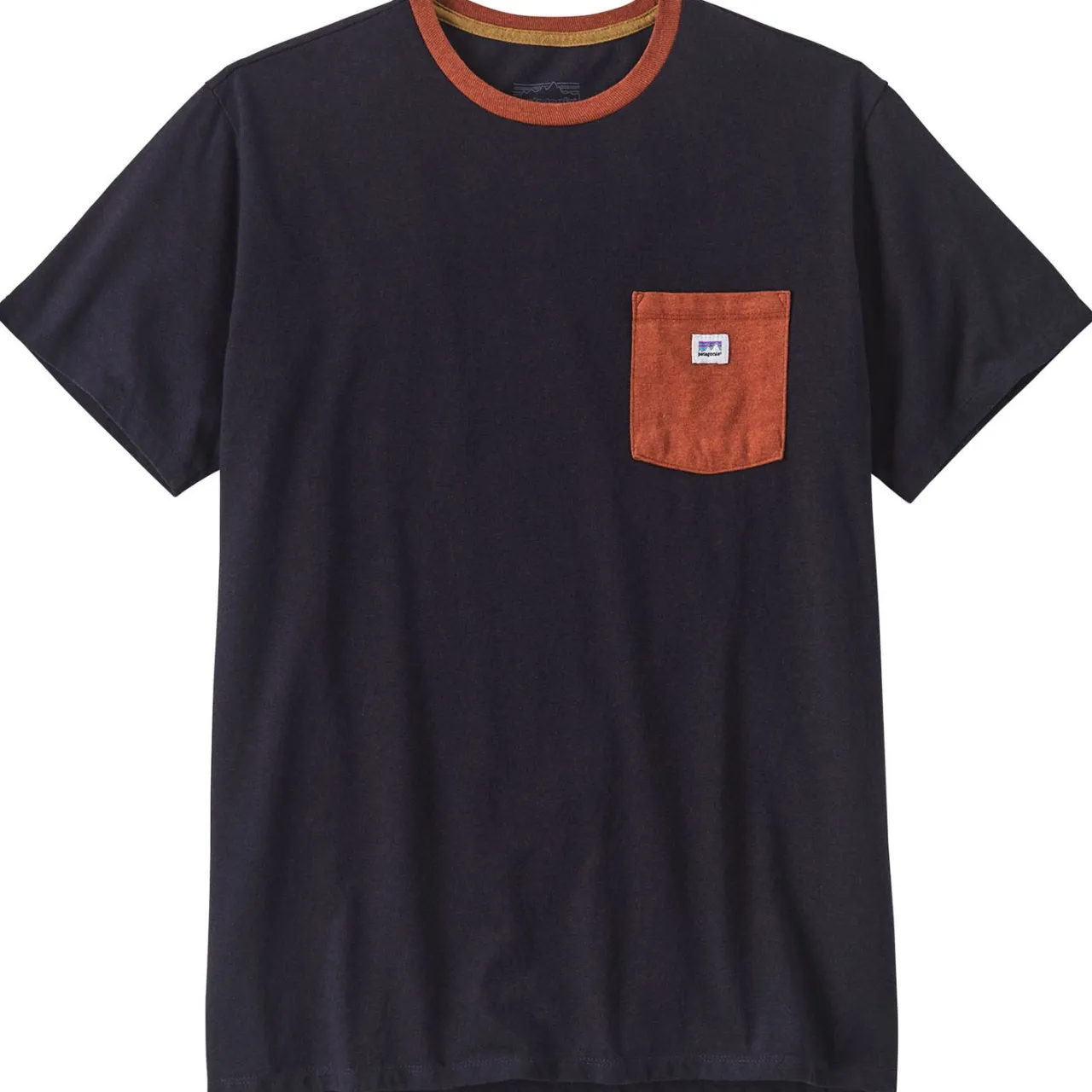 Patagonia Shop Sticker Pocket Responsibili T-Shirt - Men's- Casual Clothing|T-Shirts
