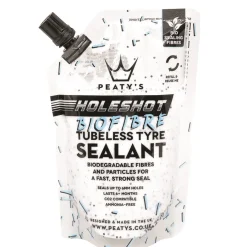 Peaty's Holeshot BioFibre 120ml Tubeless Sealant- Tubeless Maintenance|Wheels