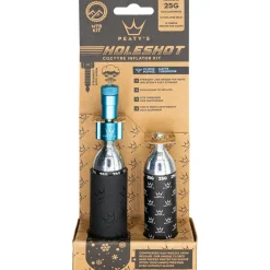 Peaty's Holeshot CO2 Tire Inflator Kit w/ Cartridges- Tools|Pumps & Co2 Inflation