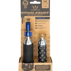 Peaty's Holeshot CO2 Tire Inflator Kit w/ Cartridges- Tools|Pumps & Co2 Inflation