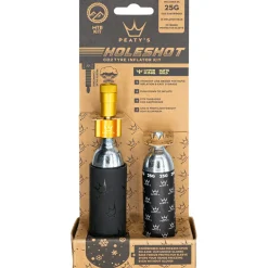 Peaty's Holeshot CO2 Tire Inflator Kit w/ Cartridges- Tools|Pumps & Co2 Inflation