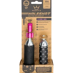 Peaty's Holeshot CO2 Tire Inflator Kit w/ Cartridges- Tools|Pumps & Co2 Inflation