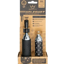 Peaty's Holeshot CO2 Tire Inflator Kit w/ Cartridges- Tools|Pumps & Co2 Inflation