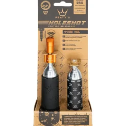 Peaty's Holeshot CO2 Tire Inflator Kit w/ Cartridges- Tools|Pumps & Co2 Inflation