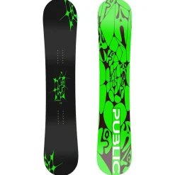 Public Snowboards General Snowboard + Flux EM Snowboard Bindings 2025- Snowboards With Bindings|Snowboard Packages