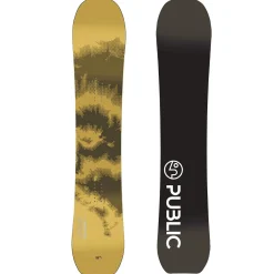 Public Snowboards Research Snowboard + Union Force Snowboard Bindings 2025- Snowboards With Bindings|Snowboard Packages