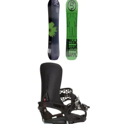 Public Snowboards Statement Snowboard + Season Universal Snowboard Bindings 2025- Snowboards With Bindings|Snowboard Packages