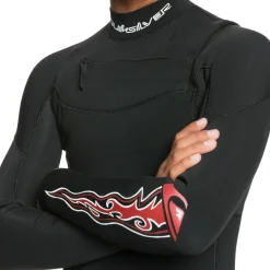 Quiksilver 3/2 Everyday Sessions Chest Zip GBS Wetsuit - Boys'- Full|Wetsuits