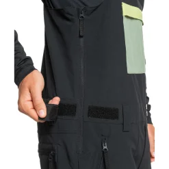 Quiksilver Fly High Bibs - Men's- Snow Clothing|Snowboard Pants & Bibs