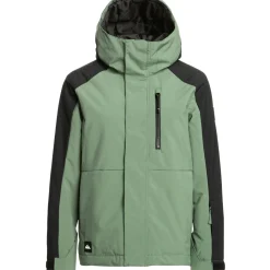 Quiksilver Mission Block Jacket - Boys'-Kids Kids Jackets|Boys Snow Clothing