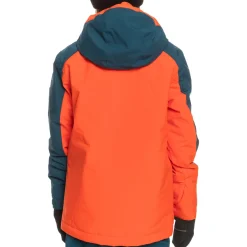Quiksilver Mission Block Jacket - Boys'-Kids Kids Jackets|Boys Snow Clothing