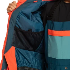 Quiksilver Mission Block Jacket - Boys'-Kids Kids Jackets|Boys Snow Clothing