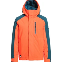 Quiksilver Mission Block Jacket - Boys'-Kids Kids Jackets|Boys Snow Clothing