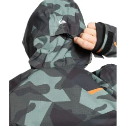 Quiksilver Mission Printed Jacket - Men's- Snow Clothing|Snowboard Jackets